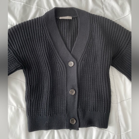 Everlane Boxy Cardigan in Everyday Cotton - Picture 1 of 7